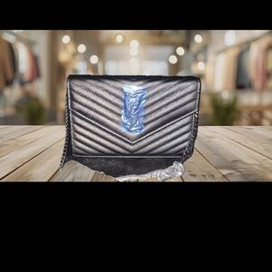 Black Quilted Women's Bag